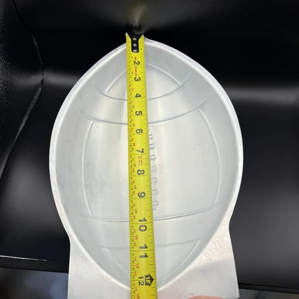 Wilton Vintage 1990 Aluminum Football Cake Pan Mold #2105-6504
